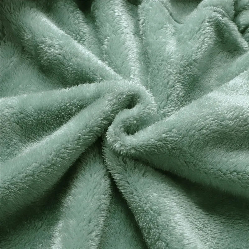 Cozy fleece jacket with standing collar