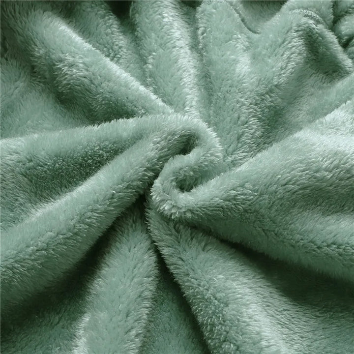 Cozy fleece jacket with standing collar