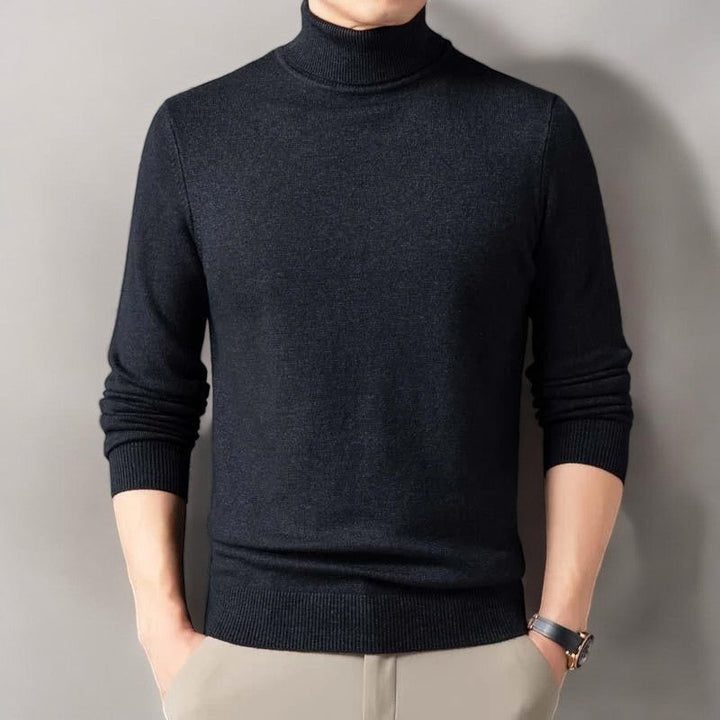Cashmere blend turtleneck sweater