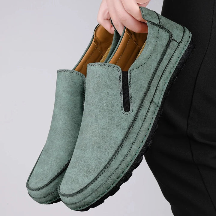 Alvero Genuine Leather Loafers