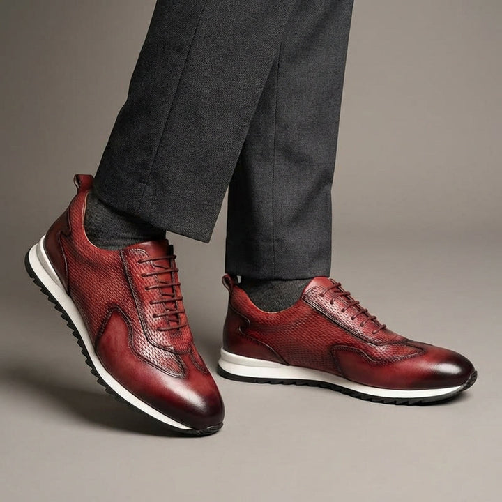 Stratton Cowhide Sneakers