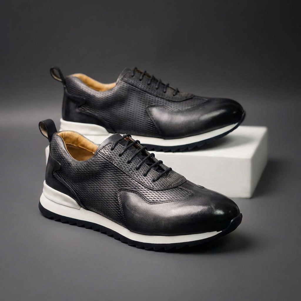 Stratton Cowhide Sneakers