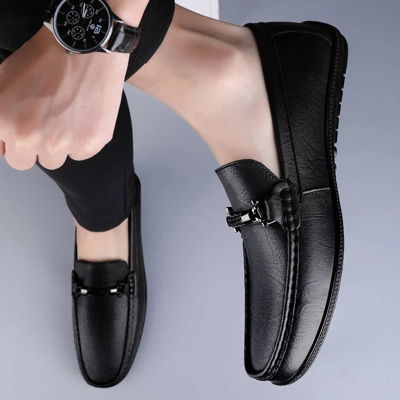 Pienza Genuine Leather Loafers