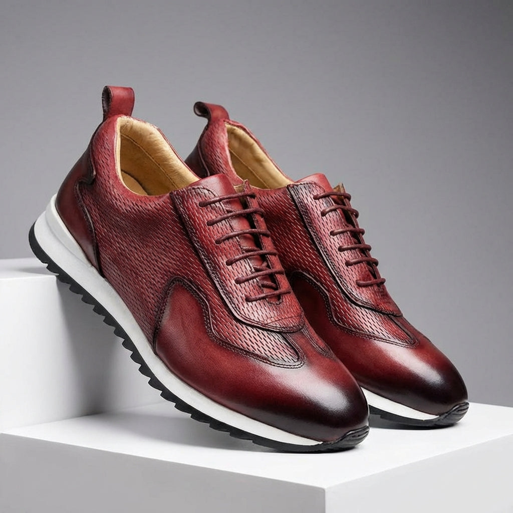 Stratton Cowhide Sneakers