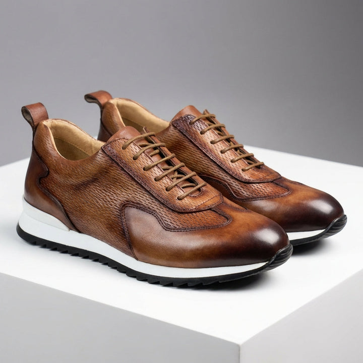 Stratton Cowhide Sneakers