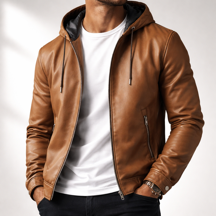 Lucerno Signature Leather Jacket