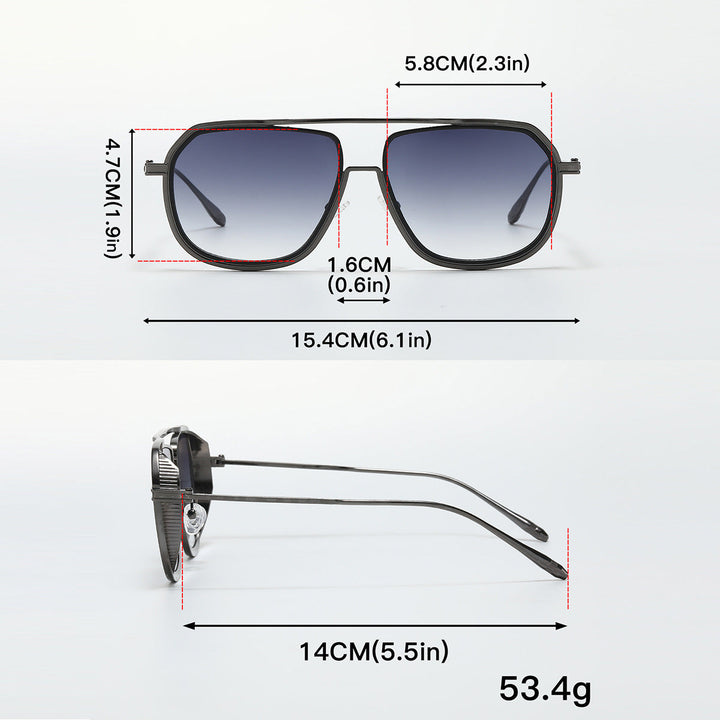 Durable anti-scratch women shades