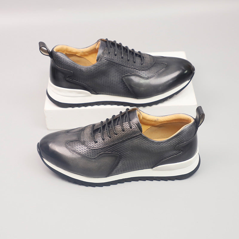 Stratton Cowhide Sneakers