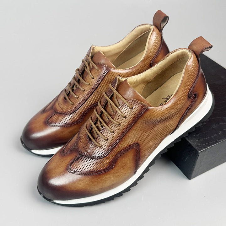 Stratton Cowhide Sneakers