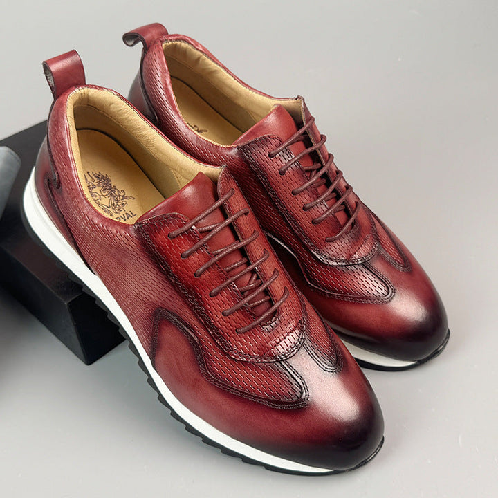 Stratton Cowhide Sneakers