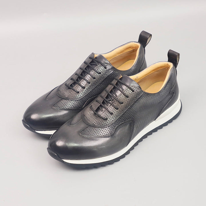 Stratton Cowhide Sneakers