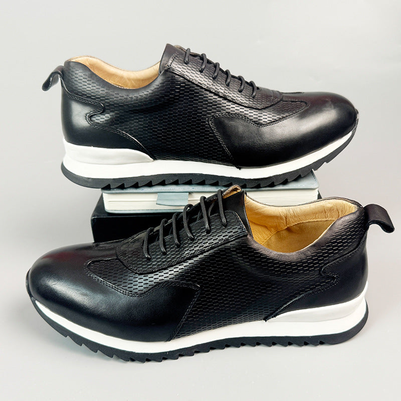 Stratton Cowhide Sneakers