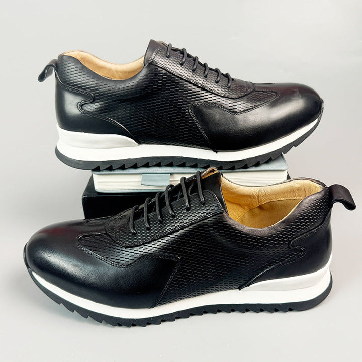 Stratton Cowhide Sneakers