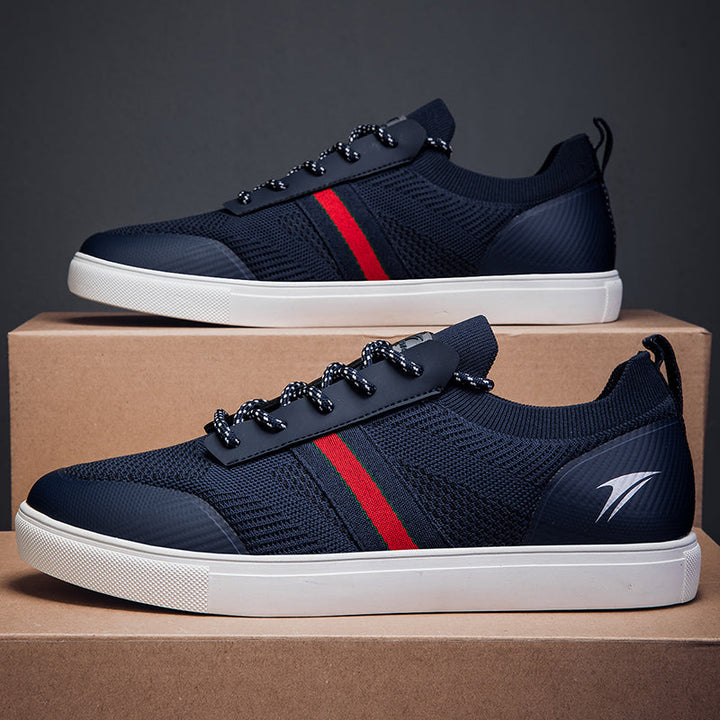 Minimalist Italian-inspired knit sneakers