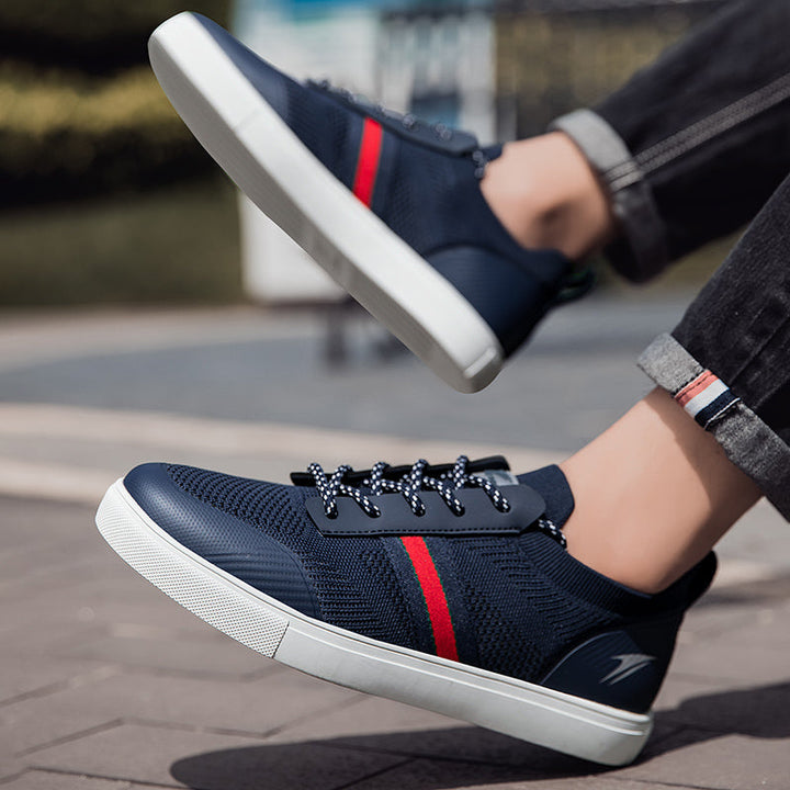 Minimalist Italian-inspired knit sneakers