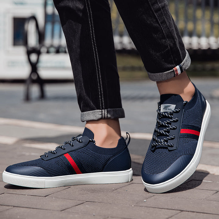 Minimalist Italian-inspired knit sneakers