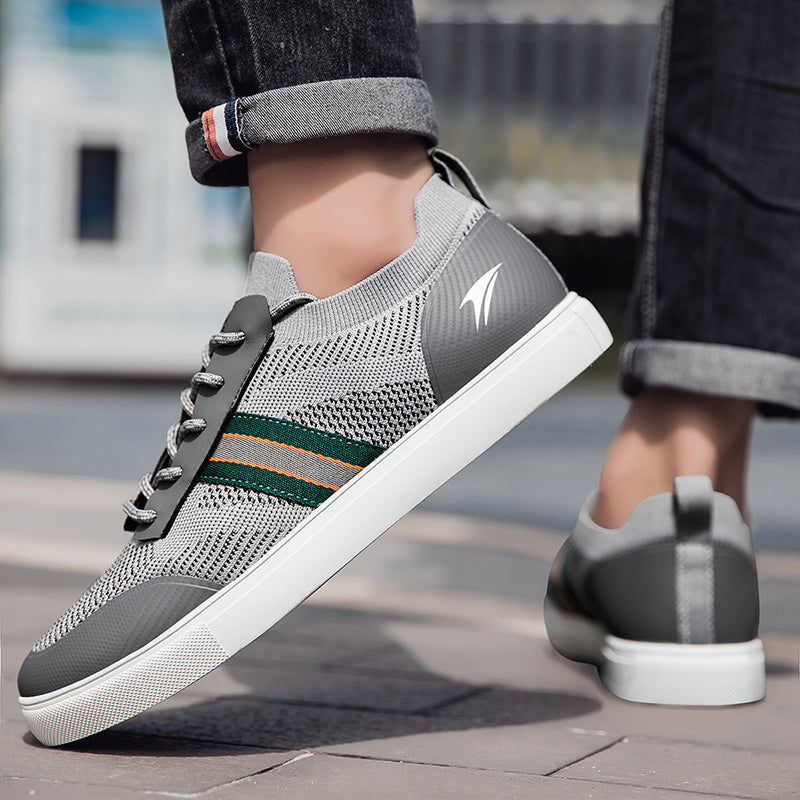 Minimalist Italian-inspired knit sneakers
