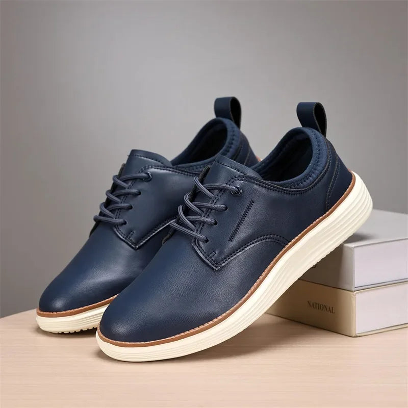 Versatile stretch-fit sneakers