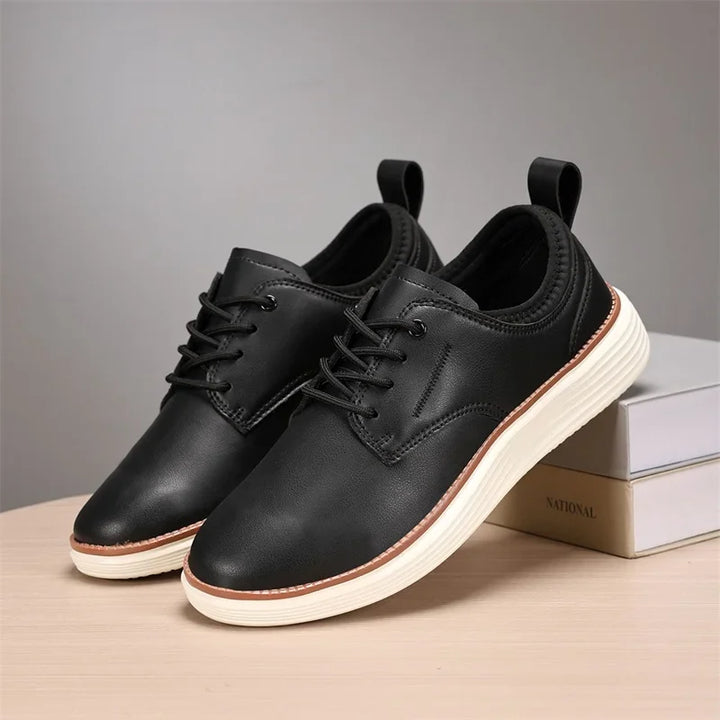 Versatile stretch-fit sneakers