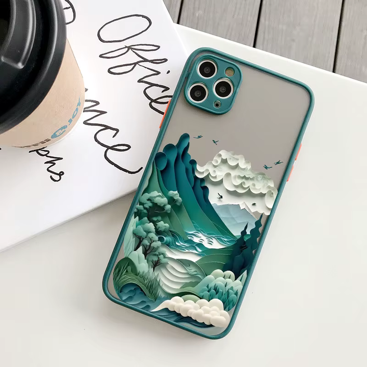 Illustré iPhone Case