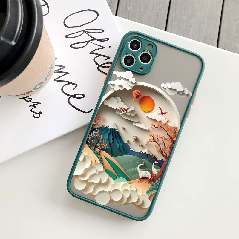 Illustré iPhone Case