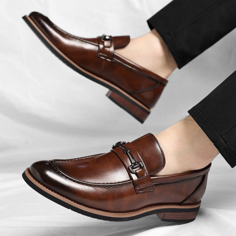 Montovani Leather Loafers